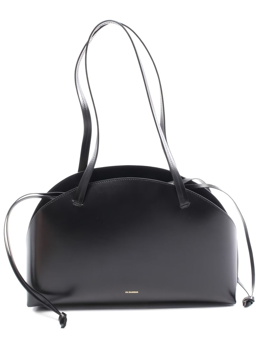 2020s Curve leather shoulder bag