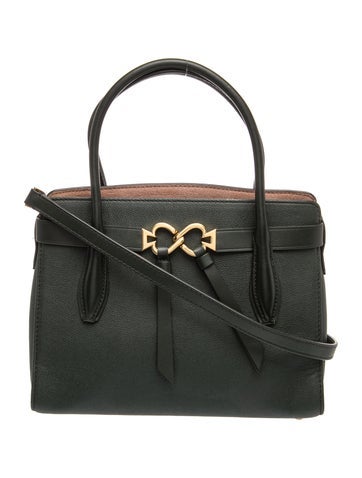 Leather Top Handle Bag