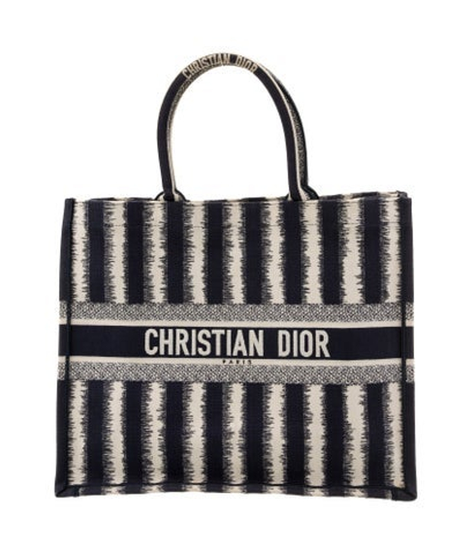 Dior Dior Canvas Book Tote Large