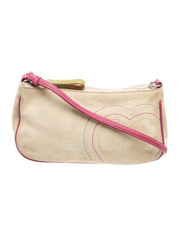Coach Suede Shoulder Bag