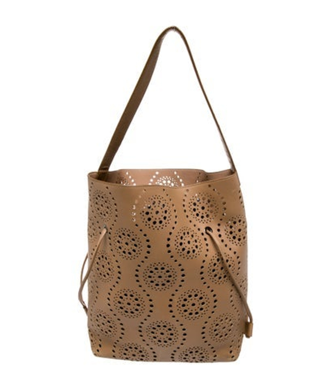 Alaia Leather Shoulder Bag