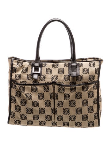 Canvas Top Handle Bag Vintage