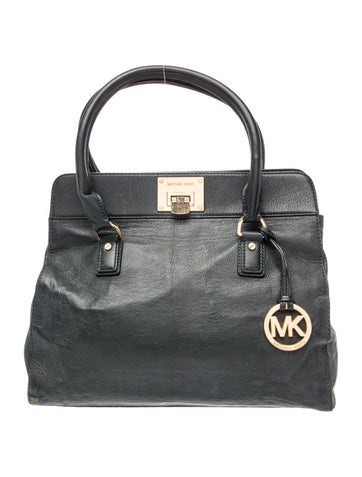 Leather Top Handle Bag