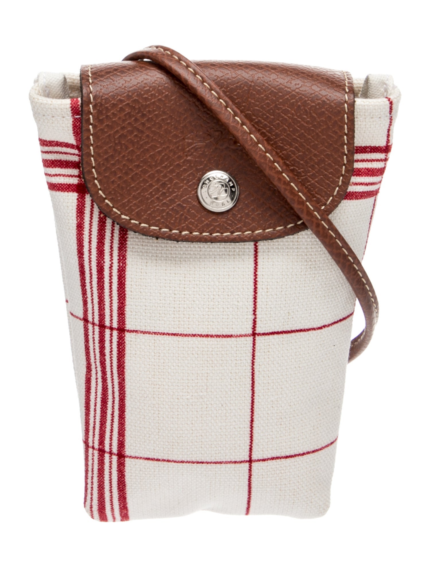 Longchamp Canvas Crossbody Bag