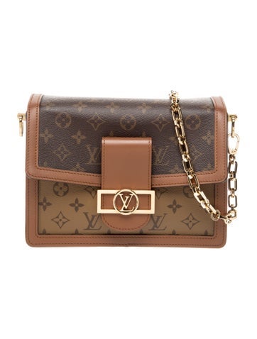 Louis Vuitton LV Monogram Reverse Monogram Dauphine MM