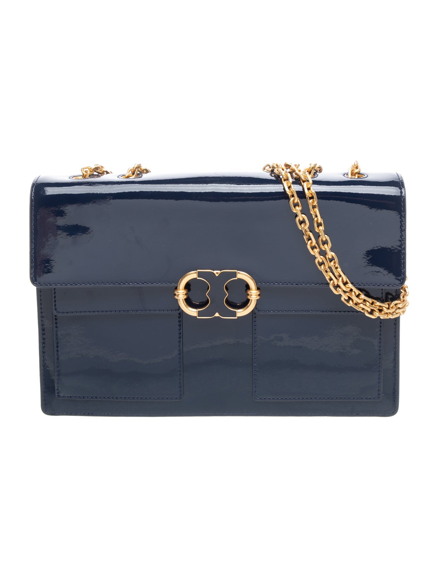 Patent Leather Shoulder Bag