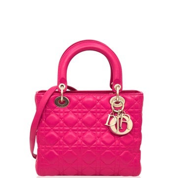 Calfskin Lady Dior Medium