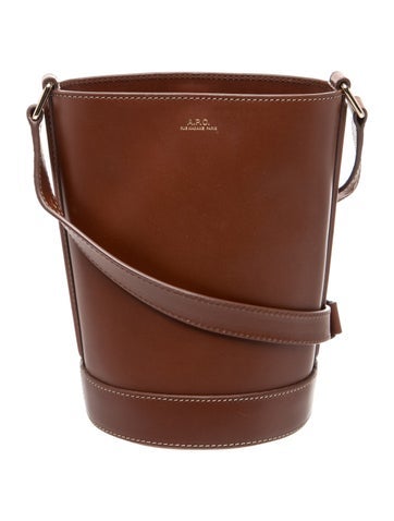 A.P.C. Leather Bucket Bag