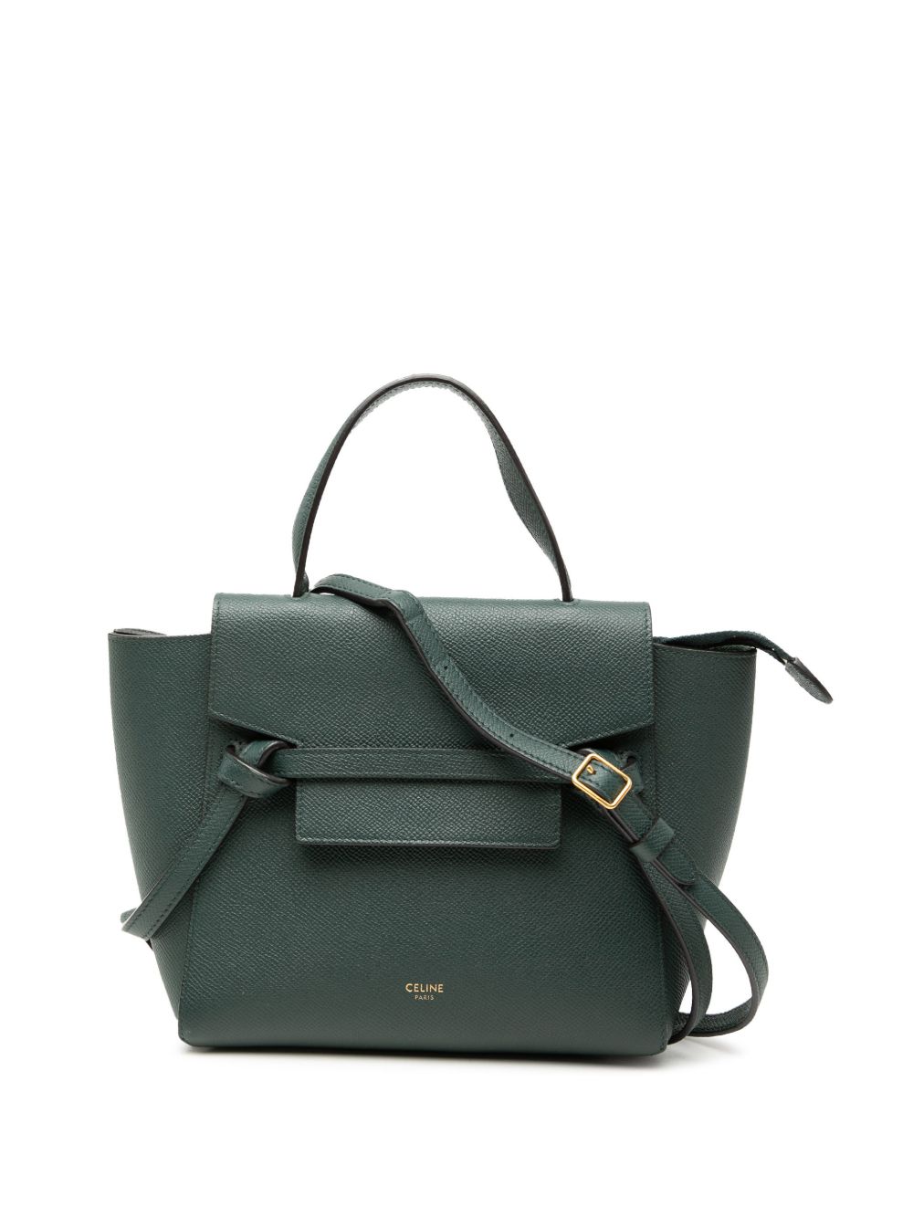 2018-2026 Nano Grained Calfskin Belt Bag satchel
