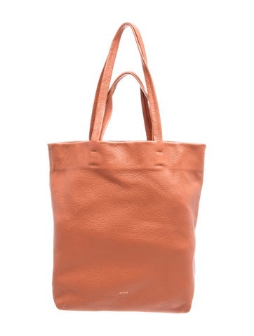 Leather Top Handle Bag