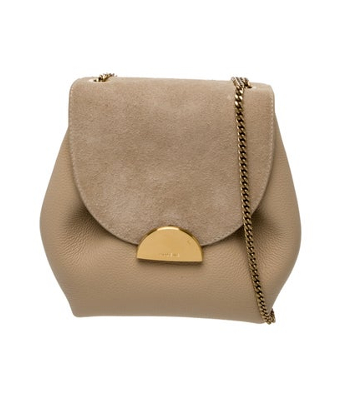Polene Leather Crossbody Bag