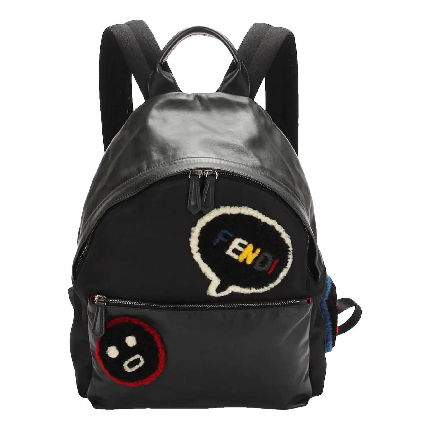 Leather backpack