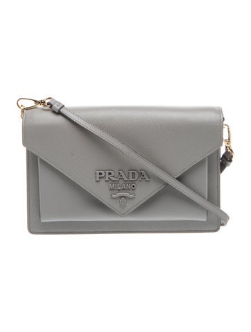 Saffiano Leather Crossbody Bag