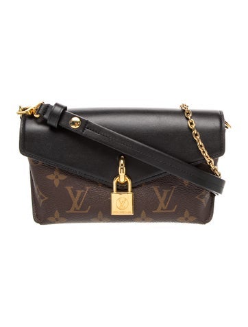 LV Monogram Padlock On Strap