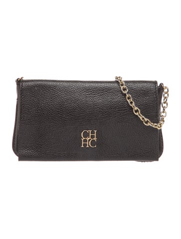 Carolina Herrera Leather Shoulder Bag