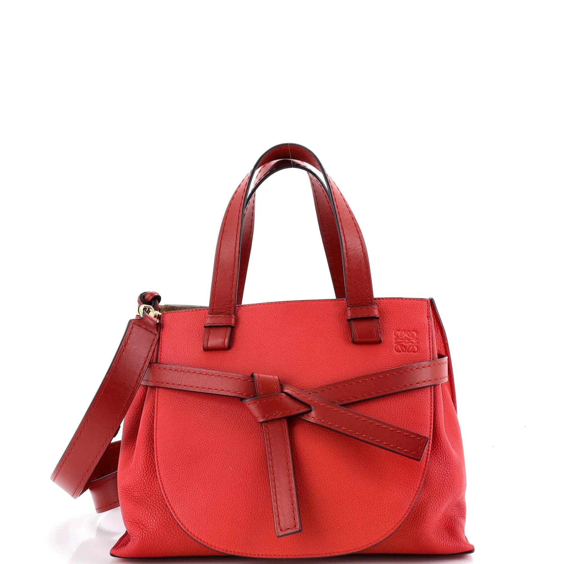 Leather handbag