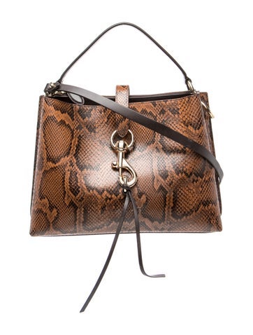 Rebecca Minkoff Embossed Leather Megan Satchel