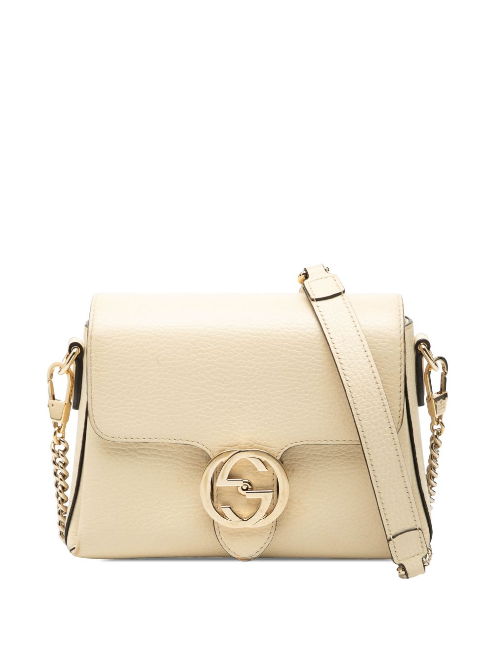 2016-2026 Small Dollar Calfskin Interlocking G crossbody bag