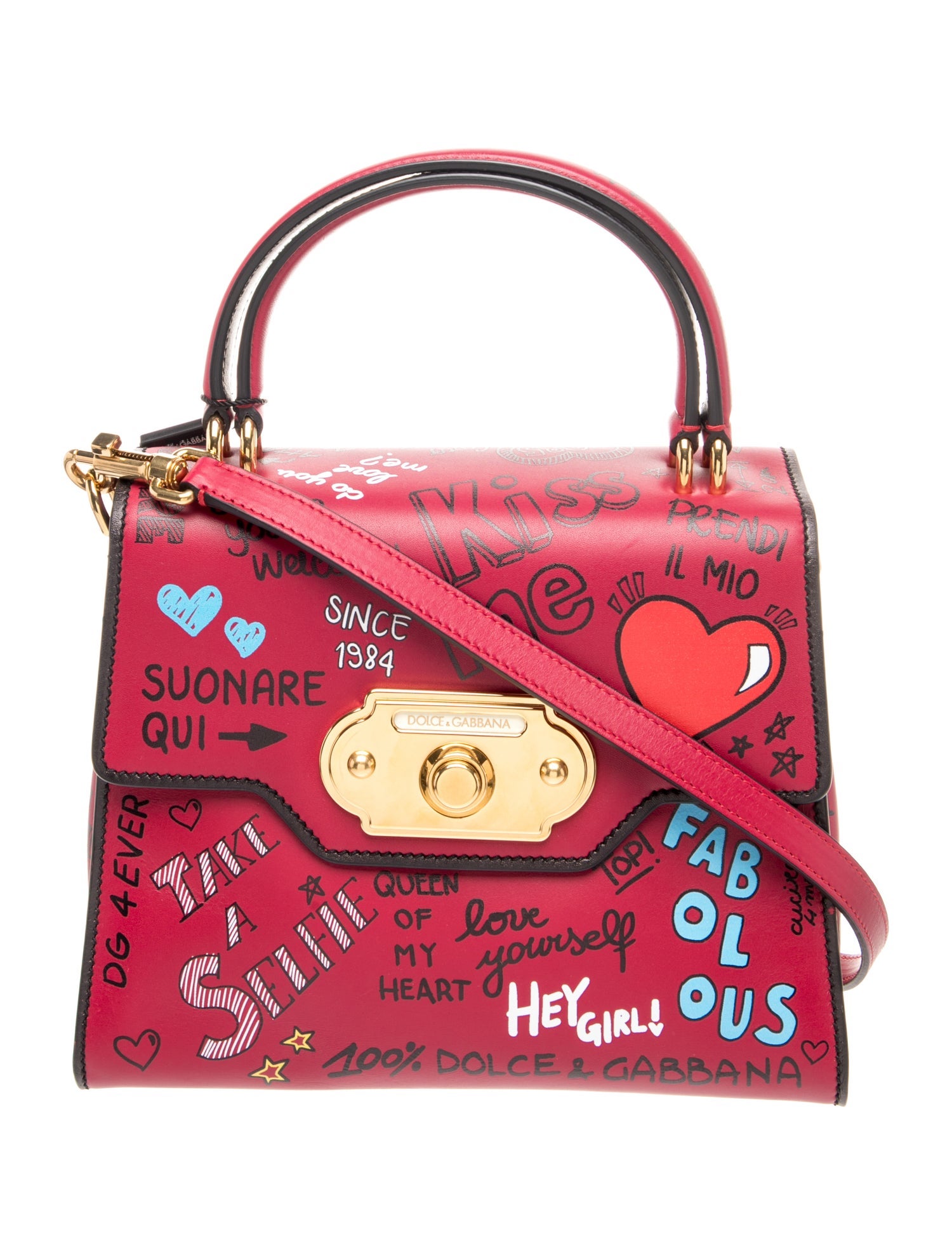 Leather Top Handle Bag