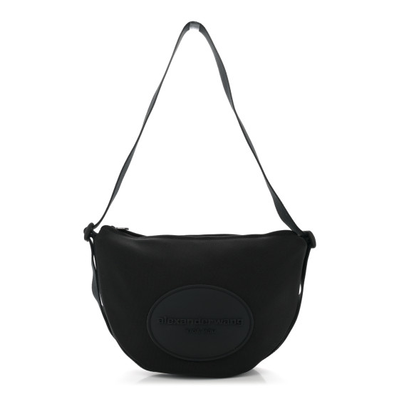 Alexander Wang Canvas Bo Small Shoulder Bag Black