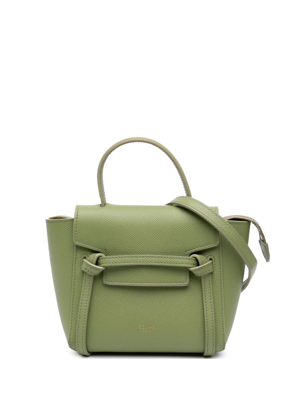 2021 Pico Grained Calfskin Belt Bag satchel