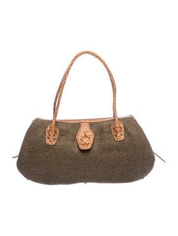 Straw Shoulder Bag