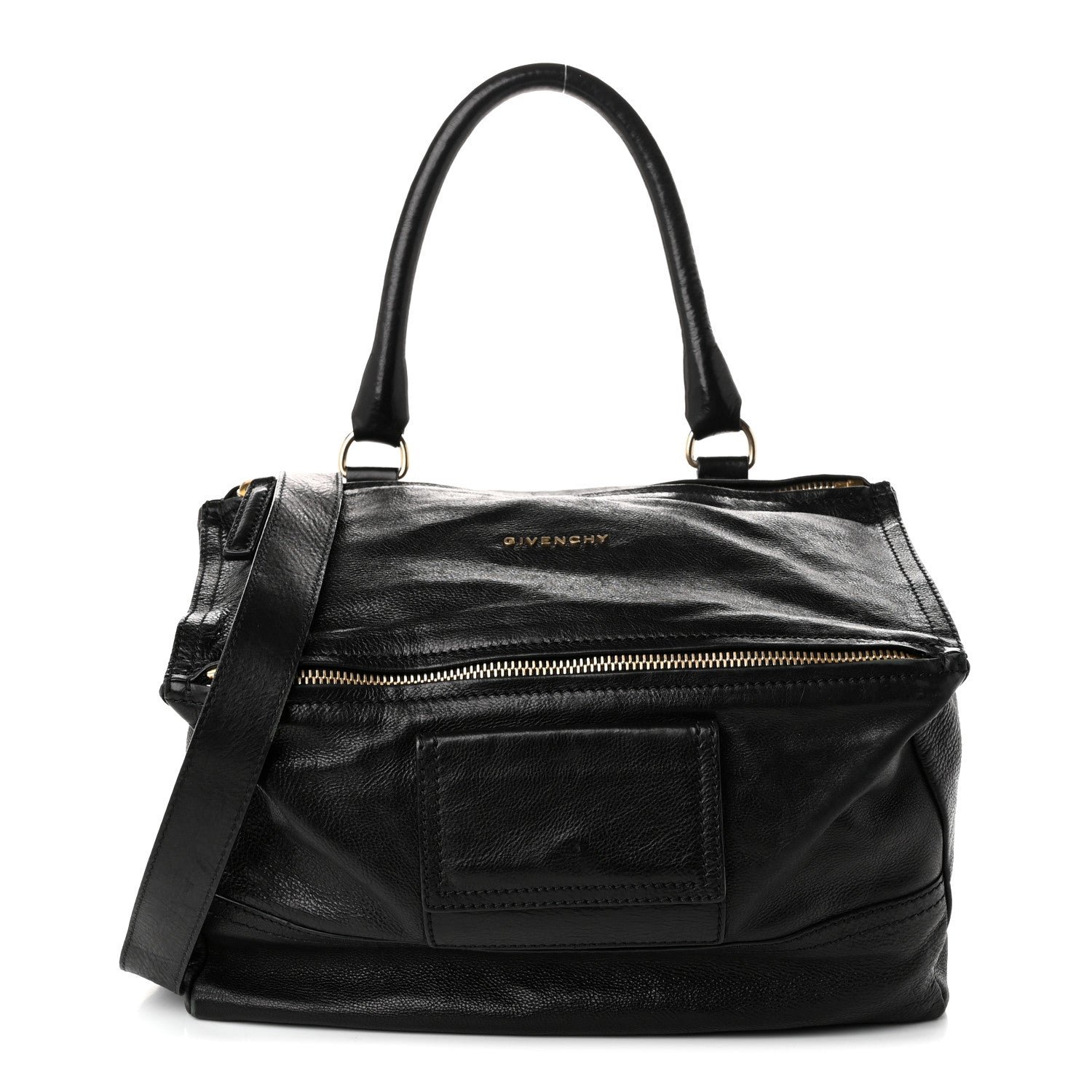 Givenchy Sugar Goatskin Medium Pandora  Black