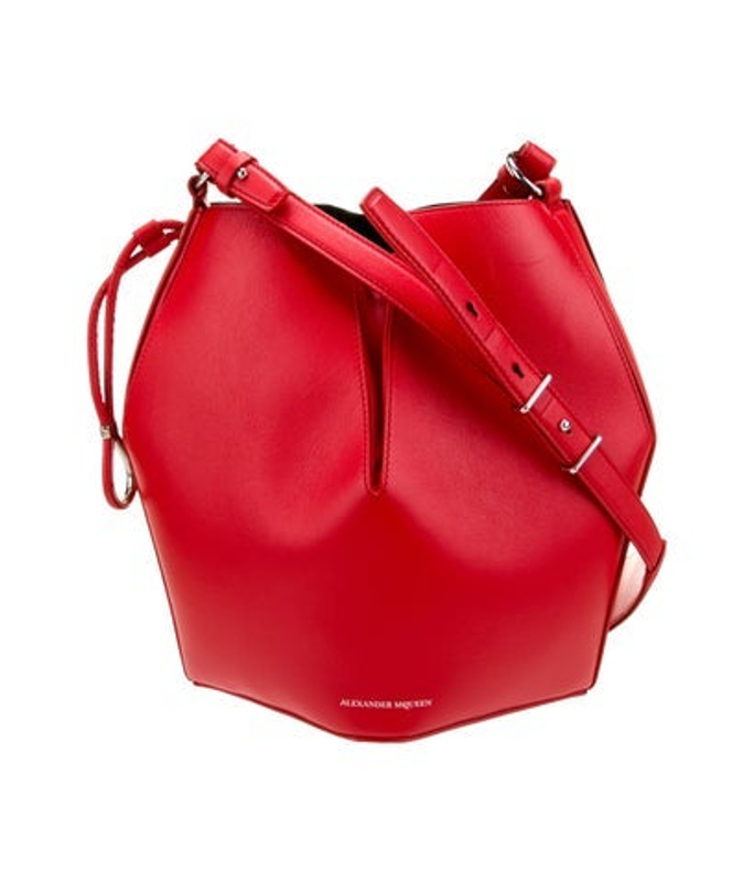 Alexander McQueen Mcqueen Leather Bucket Bag