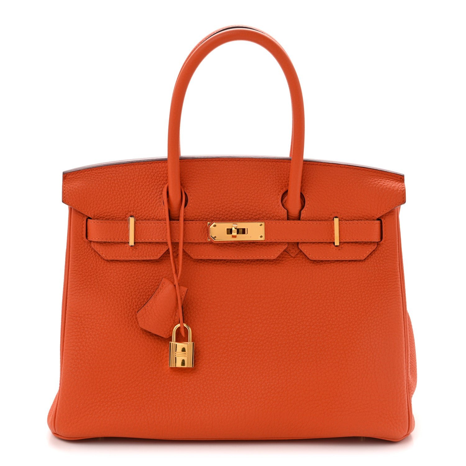 Hermes Togo BIRKIN 30 Orange