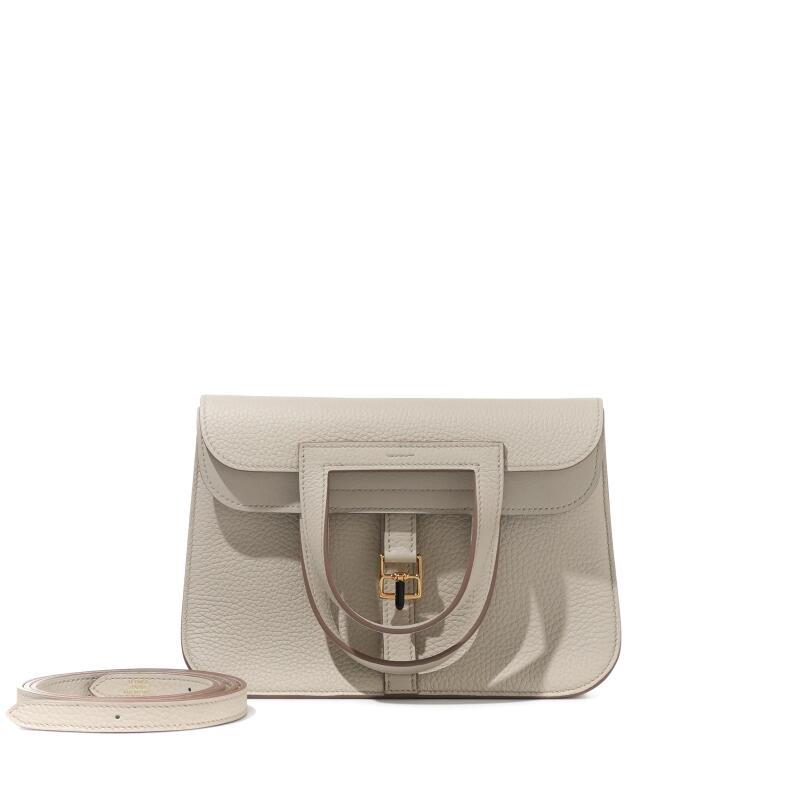 Hermes Beton Clemence Halzan 25 Gold Hardware, 2025