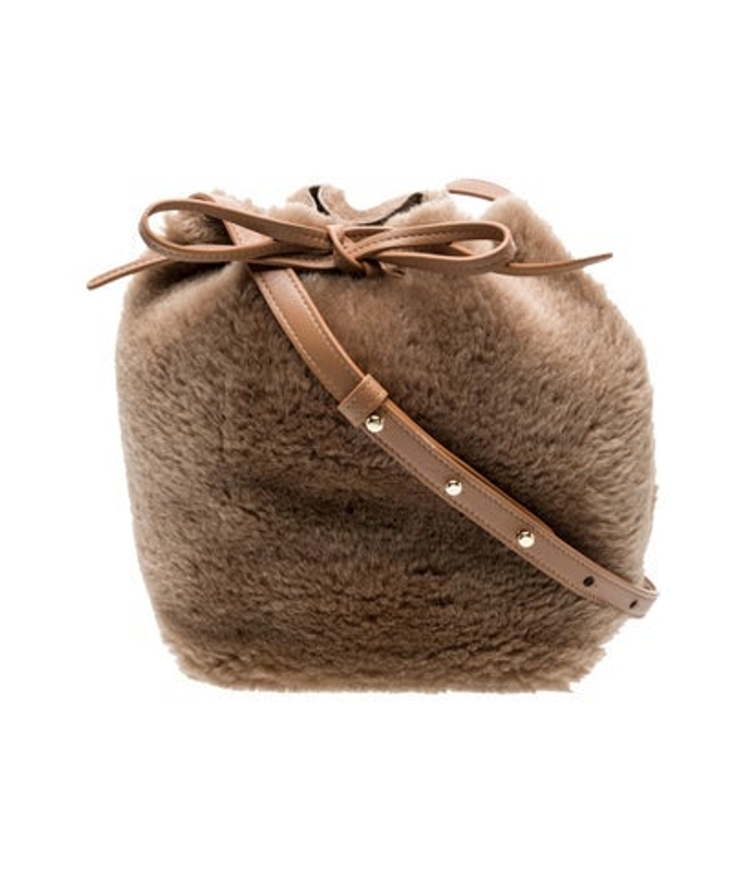 Mansur Gavriel Gavriel Shearling Bucket Bag