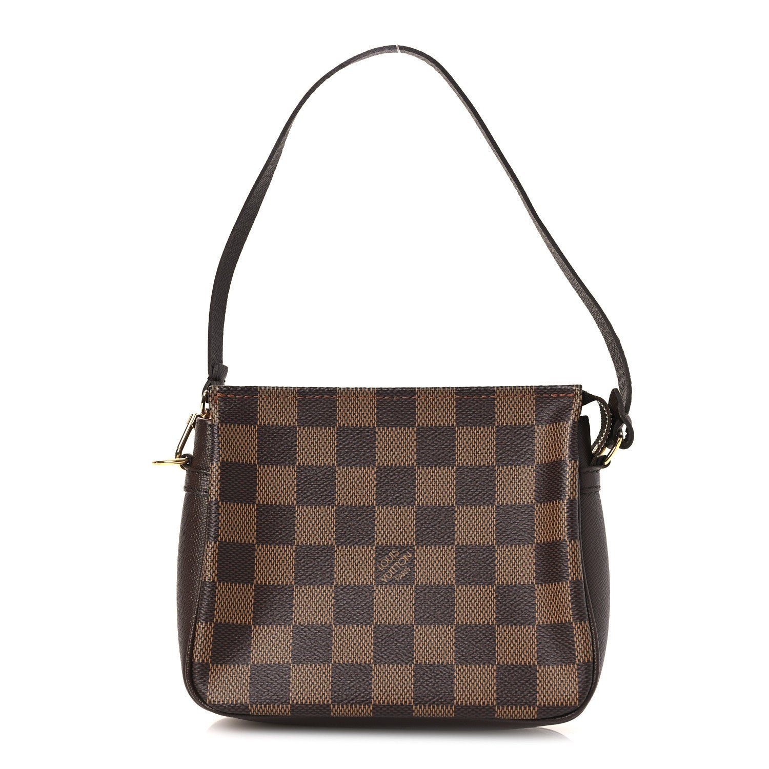 Louis Vuitton Damier Ebene Trousse Make Up Bag Pochette