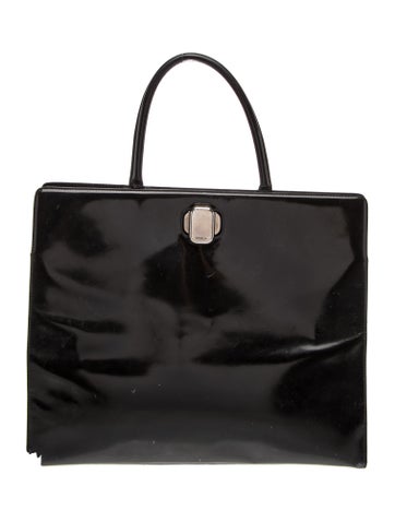 Furla Leather Top Handle Bag
