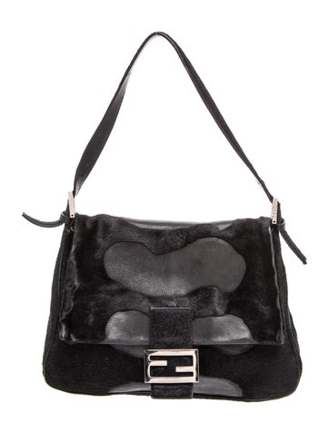 Ponyhair Shoulder Bag Medium Vintage