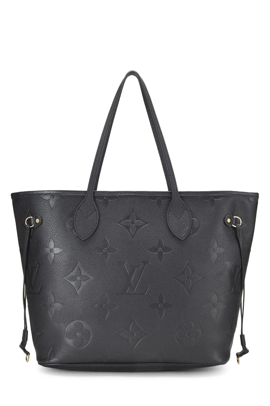 Black Monogram Empreinte Giant Neverfull MM