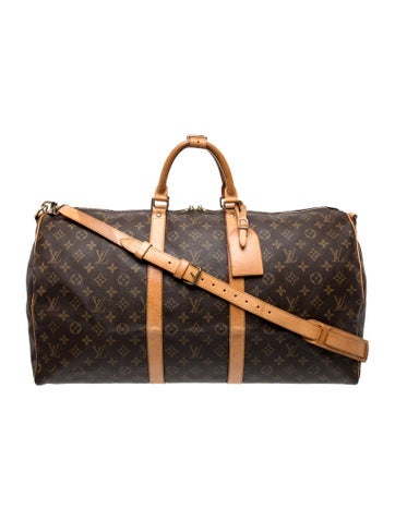 LV Monogram Keepall Bandouliere 55