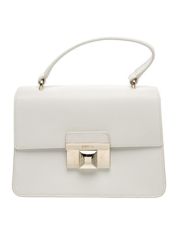 Leather Top Handle Bag