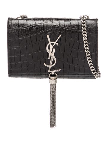 Saint Laurent Embossed Leather Kate