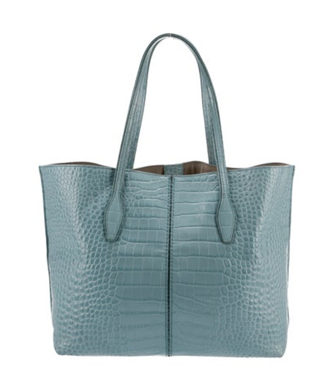 Tod's S Alligator Tote