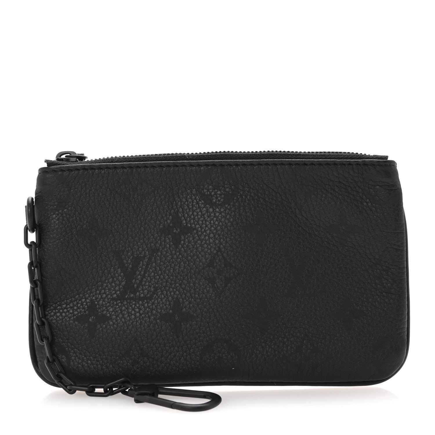 Louis Vuitton Louis Vuitton Calfskin Monogram Speedy P9 Bandouliere 30 Pochette Ultra Black