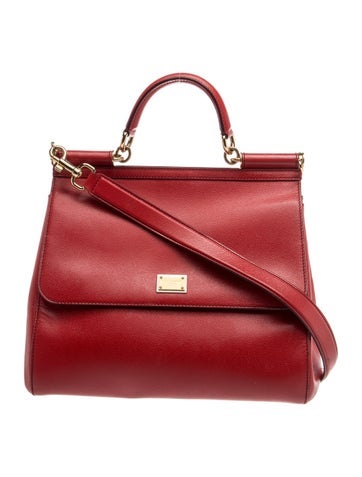 Leather Top Handle Bag