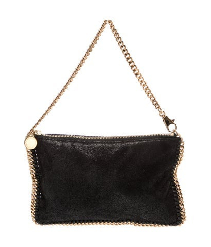 Stella McCartney Mccartney Vegetarian Suede Clutch