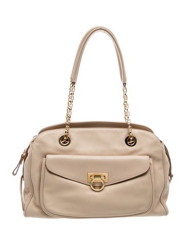 Gancio Top Handle Bag