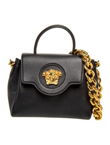 Chain-Link Top Handle Bag