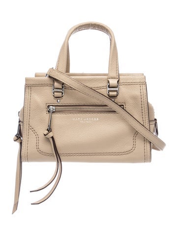 Leather Top Handle Bag
