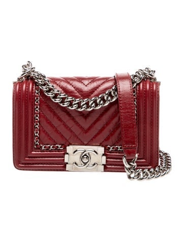 Small Chevron Boy Bag
