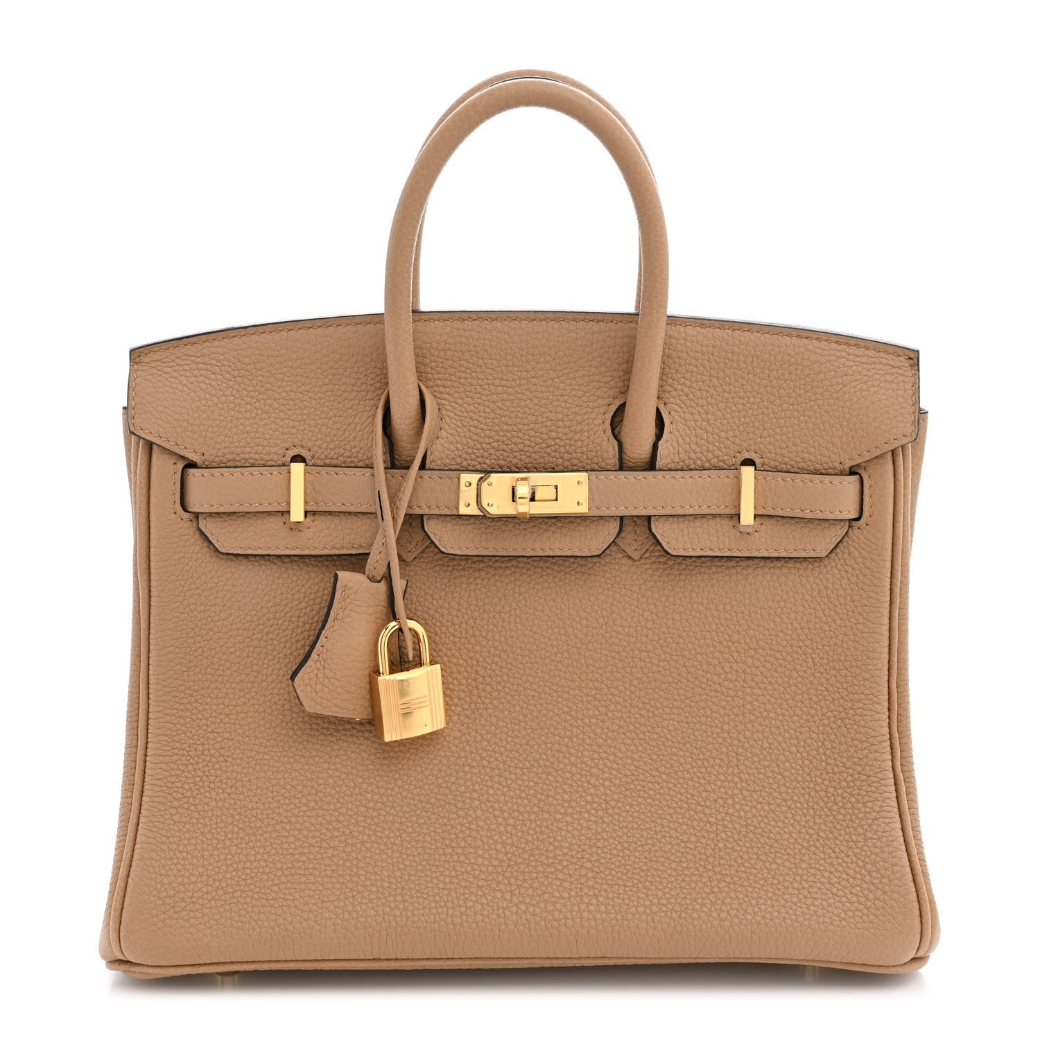 Hermes Hermes Togo Birkin 25 Chai