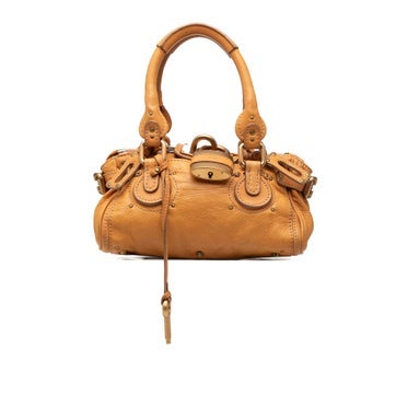 Calf Leather Mini Leather Paddington Handbag