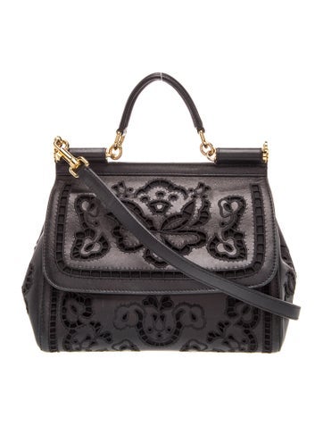 Leather Top Handle Bag