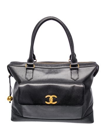 Chanel CC Caviar Tote